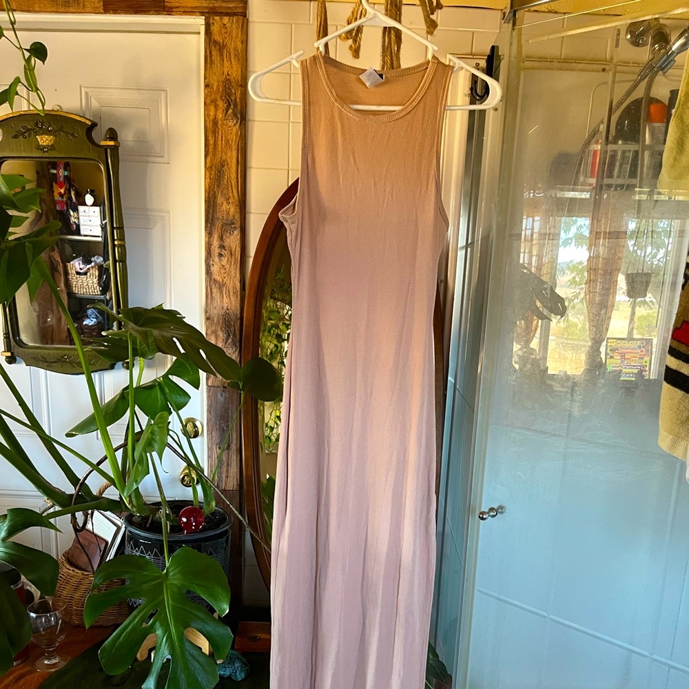 Windsor thigh slit fitting dress